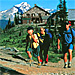 Glacier Guides - backpack & rafting trip - Choose from 4 or 5-day Glacier Park backpack trips (guided hikes & chalet lodging), or a multi-day Smith River float trip. Both trips offer adventures of a lifetime.
