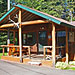 Glacier Haven - 2 and 3-bdrm Cabins & Rental Home - If you are a large extended family or a family that wants more than just a room, our 2 or 3 bedroom cabins features a full kitchen, living room, laundry, porch, grill, & more.
