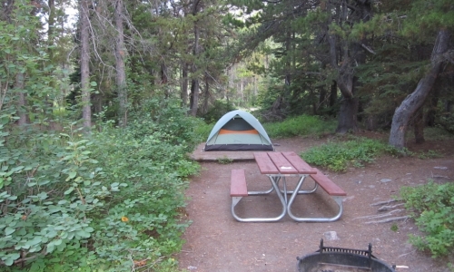 Many Glacier Campground Glacier National Park