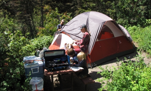 Rising Sun Campground Glacier