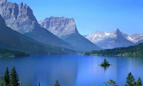 St Mary Lake Glacier National Park