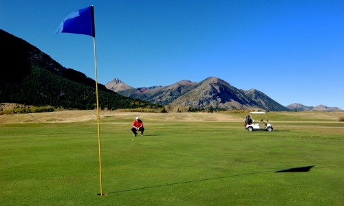 Golf Course Waterton Lakes National Park