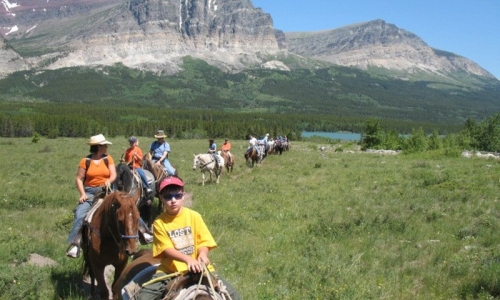 Glacier National Park Horseback Riding