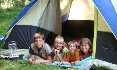 Glacier Park Kids Camping