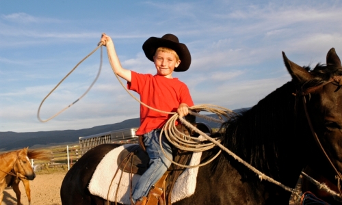 Glacier Park Kids Horseback Riding