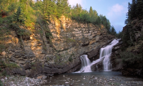 Waterton Lakes Cameron Falls