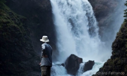 Dawn Mist Falls in Glacier National Park. Photo by Richard Ferrando. Dawn Mist Falls in Glacier National Park. Photo by Richard Ferrando.