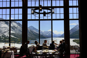 Prince of Wales Hotel | overlooking Waterton Lakes