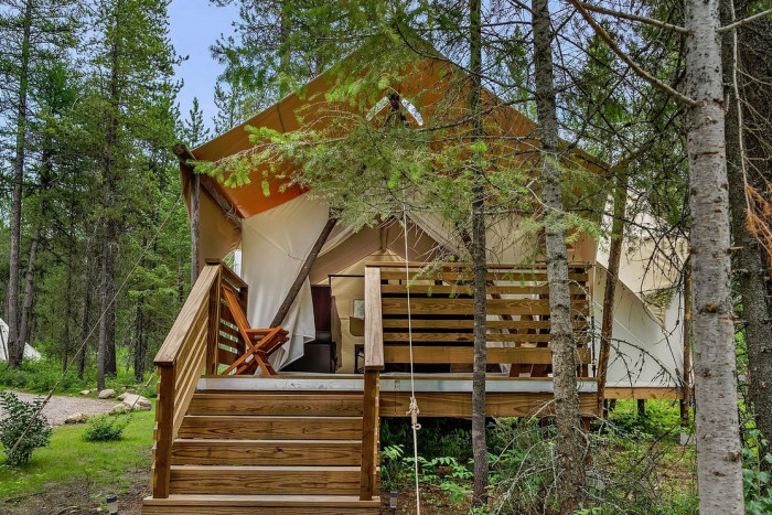 Under Canvas Glacier — Bozeman, MT