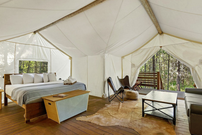 Under Canvas Glacier — Bozeman, MT