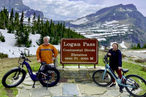 E-BIKE Rentals for Riding Glacier Roads