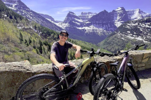 E-BIKE Rentals for Riding Glacier Roads