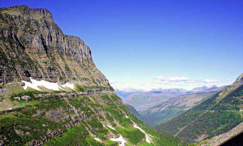 Going to the Sun Road in Glacier National Park