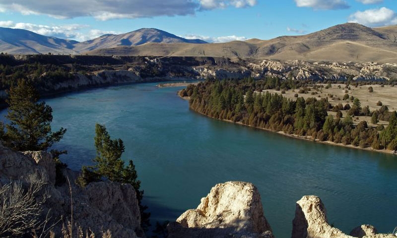 Flathead River in Montana