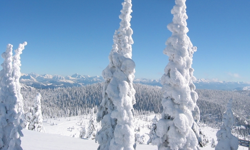 Whitefish Montana Big Mountain Resort Winter