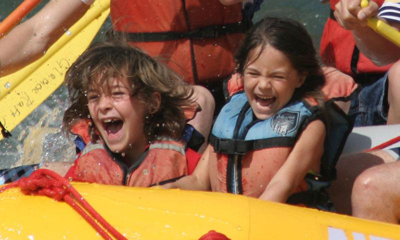 Whitewater Rafting the Flathead River near Glacier National Park