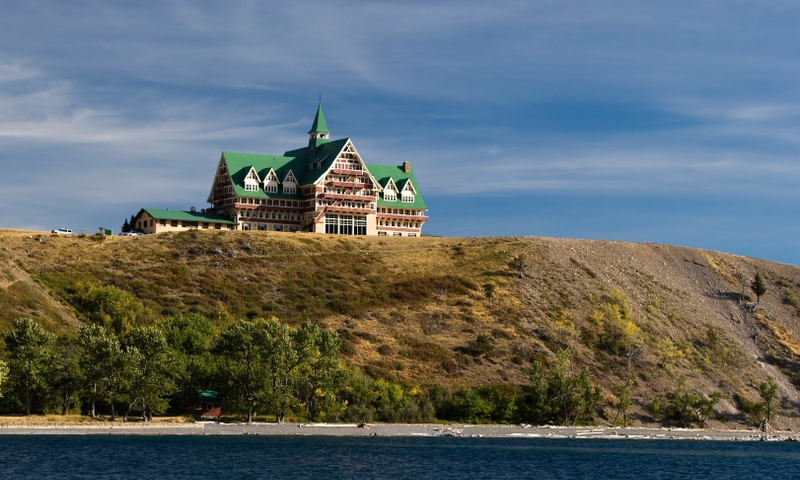 Waterton Lakes National Park Glacier Prince Of Wales Lodge