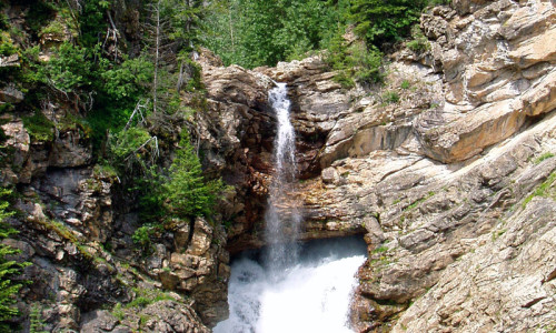 Running Eagle Falls